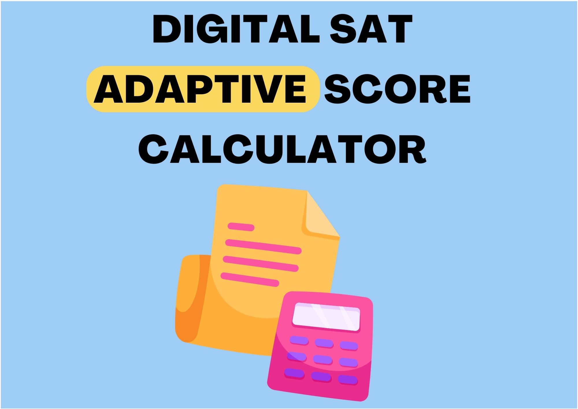 SAT Score Calculator